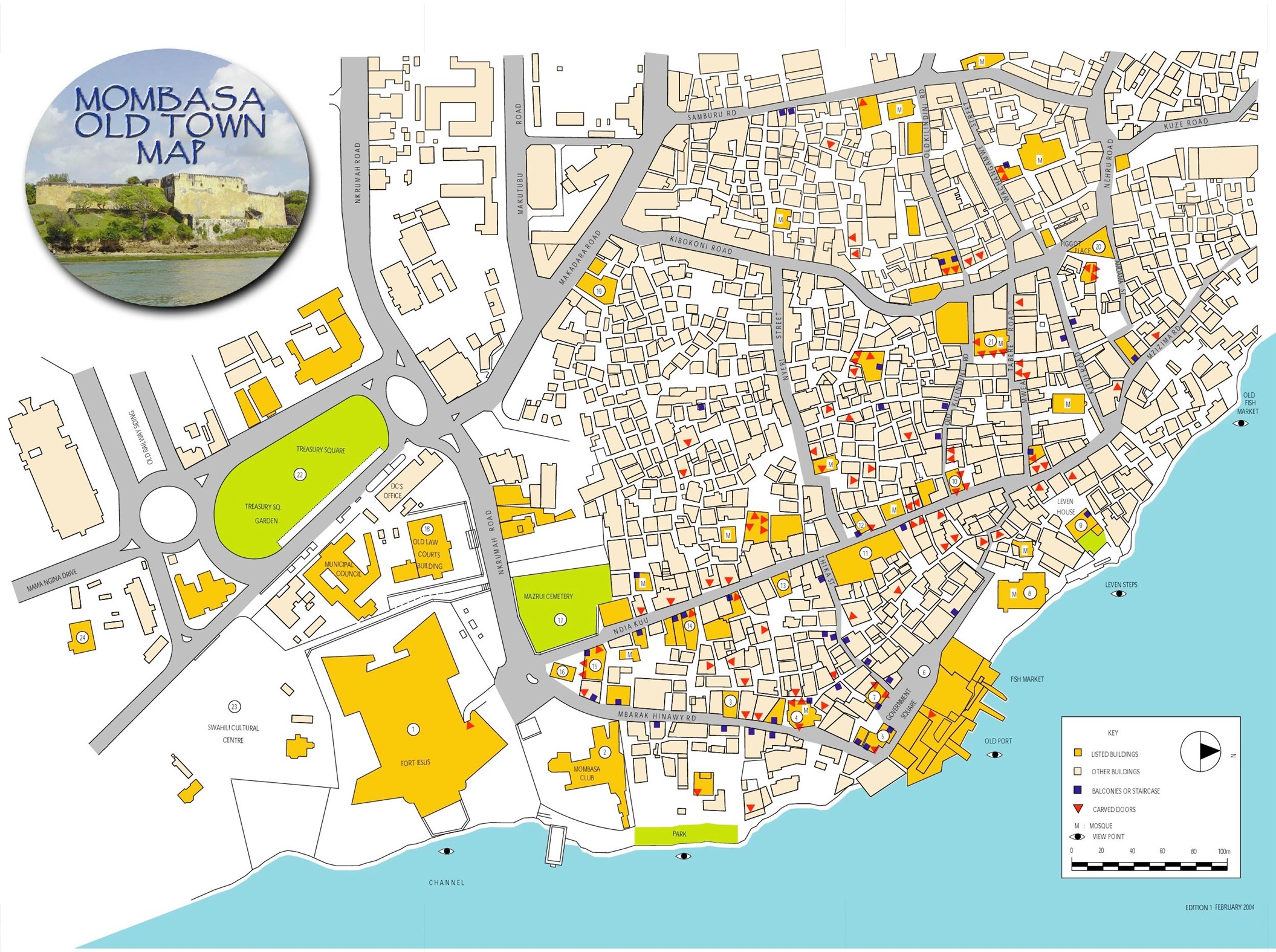 Explore the Rich Heritage of Old Town Mombasa with DamonQuest Tours